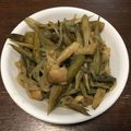 四児のハハ's cooksnap of when they made 鶏肉ごぼうの中華炒め.
