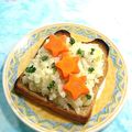 カルン's cooksnap of when they made マヨが少なくても美味しいポテサラトースト.