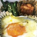 クックAF7HJ1☆'s cooksnap of when they made お弁当おかず＊レンチンチーズエッグ.