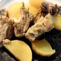 Kingowife's cooksnap of when they made 圧力鍋でスペアリブと大根の煮物.