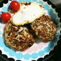 雲雀ころね's cooksnap of when they made ひじき煮リメイク☆ふわふわ豆腐ハンバーグ.