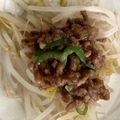 マッシュボン☆'s cooksnap of when they made ゆでもやしの肉そぼろあんかけ.