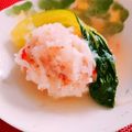 碧ao's cooksnap of when they made あっさりと『みぞれあんかけ豆腐バーグ』.