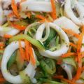 naki1227's cooksnap of when they made イカと野菜のマリネ.