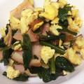 卵せんべい's cooksnap of when they made 青菜と豚肉とたまごの三色炒め★.