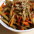 あさここなっつ's cooksnap of when they made 簡単定番☆きんぴらごぼう☆.
