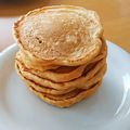 宮ちゃんママ's cooksnap of when they made 【砂糖不使用】ふわふわ甘酒パンケーキ.