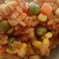 優菜パパ's cooksnap of when they made 炊飯器でバター不使用のケチャップライス♡.