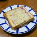 msft5632's cooksnap of when they made ＊和♪ベーコンのトースト＊.