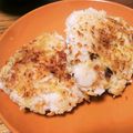みさとぉ's cooksnap of when they made 揚げない！ササミのチーズinカツ.