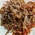 クック285SQR☆'s cooksnap of when they made ごぼうと人参とじゃがいものきんぴら.