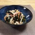 tommyy13's cooksnap of when they made 包丁＆火不要！もやしとカニカマのサラダ.