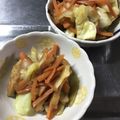 ﾓｸﾞﾓｸﾞﾀｲﾑ's cooksnap of when they made 万能選手！キャベツと揚げかまぼこの炒め煮.