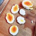チビダビ's cooksnap of when they made お弁当に♪お花と三つ葉のゆで卵♥.