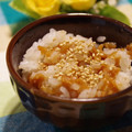 ぽっぽぺぺ's cooksnap of when they made 梅干しと白ごまの混ぜご飯.