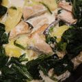 クック2M8C06☆'s cooksnap of when they made トロトロ鮭とホウレンソウのクリーム煮.