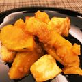 クッククックメイ's cooksnap of when they made 鶏胸肉=かぼちゃ=蓮根❤麻婆ソース炒め.