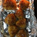 ノビ猫's cooksnap of when they made 焼きおにぎり〜簡単に本格五平餅風ღ.