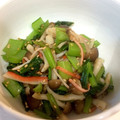 ○しろくま○'s cooksnap of when they made 小松菜とシメジのおかか和え.