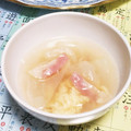 こともみ's cooksnap of when they made 給食☆かぶと卵のスープ.