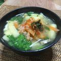 sayokoさん's cooksnap of when they made 豚汁からのキムチ豚汁.