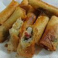 ほくろ0425's cooksnap of when they made ササミの梅しそチーズ春巻き揚げ.