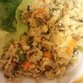 ★かおっち★'s cooksnap of when they made 鶏ひき肉の和風チャーハン☆.