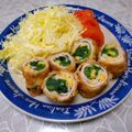 ＠迷子＠'s cooksnap of when they made ほうれん草の肉巻きフライ.