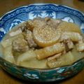 かわはぎﾛｰﾙ's cooksnap of when they made 圧力鍋で豚バラと大根の煮物.
