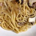 kimig's cooksnap of when they made 大好き！和風パスタ.