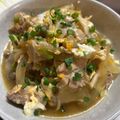 nayurinoまま's cooksnap of when they made 親子丼の味！鶏もも肉しめじ玉ねぎ卵とじ.