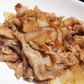 you519's cooksnap of when they made 簡単☆豚バラ肉と玉ねぎの生姜焼き風.