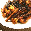 チィｖ's cooksnap of when they made ゴボウと豚肉の味噌炒め.