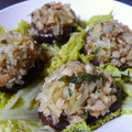 おらんでう～たん's cooksnap of when they made エビとじゃがいもの椎茸蒸し.