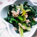 ☆6002☆'s cooksnap of when they made 冬はコレ！雪菜とシーチキンのお浸し5分.