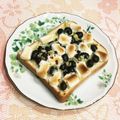 なつき☆ミ's cooksnap of when they made 黒豆の甘煮＊マシュマロ＊チーズトースト.