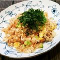あーこ姐's cooksnap of when they made 竹輪と鮭フレークの醤油麹チャーハン☆彡.