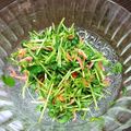 ゆなほむcrea's cooksnap of when they made 豆苗と桜えびのオリーブオイル和え.