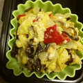 お願いひつじ's cooksnap of when they made 塩昆布で白菜の和風卵炒め.