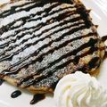 あゆか☺︎'s cooksnap of when they made チョコバナナのふんわりパンケーキ.