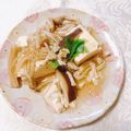 yesmama's cooksnap of when they made きのこあんかけ豆腐.