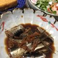 yukasato's cooksnap of when they made 簡単ビールのおつまみ♡いわしのしょうが煮.