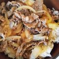けーこまま‼︎'s cooksnap of when they made 吉野家さんの牛丼そっくりさん！.