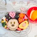 なるおっちいちかず's cooksnap of when they made ミッキー☆キャラ弁.