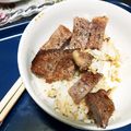 さとみっぽ's cooksnap of when they made ステーキ丼.