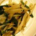 みかん主婦's cooksnap of when they made あっさりニラもやし炒め.