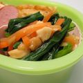 バカリャウ's cooksnap of when they made 小松菜とナッツのなめたけ和え.