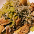 シャル菜's cooksnap of when they made 旨!!!!鶏!セロリ!しらすの山椒炒め☆.