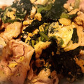 ❥❥ℳ✿'s cooksnap of when they made ほうれん草と豚バラ卵炒め.