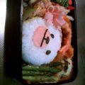 ＫＡＮＡＣＣ's cooksnap of when they made キャラ弁☆ほのぼのパンダ～.